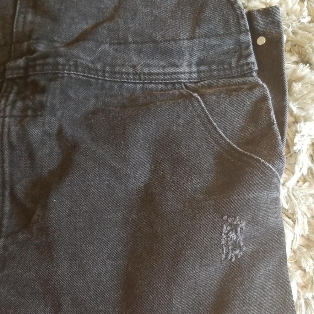 Black overall Jean skirt - Picture 5 of 8